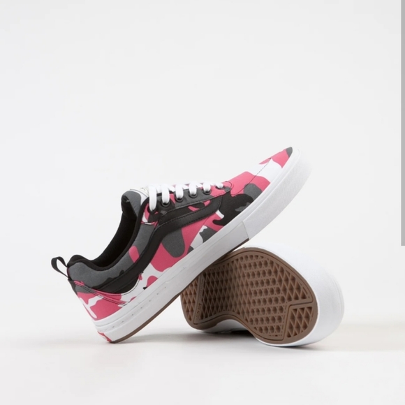 Vans Kyle Walker Pro Camouflage Black/Magenta Unisex Skate Shoes M7.5 W9 - Picture 1 of 4